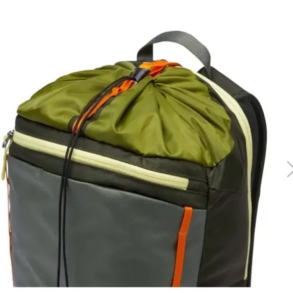 Cotopaxi Moda 20L Backpack Cada Día Green Cinch-top Closure Laptop Sleeve NWT - Picture 10 of 12